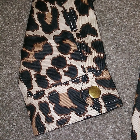 NWT Sz XS J Crew Leopard Print Utility Barn Jacket - Picture 11 of 12